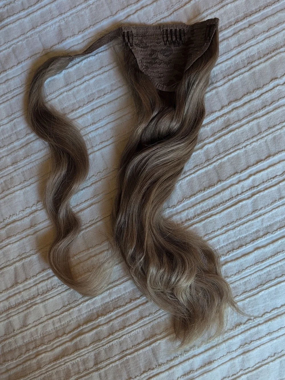 Luxy Ponytail Human Hair Extension in Bronde